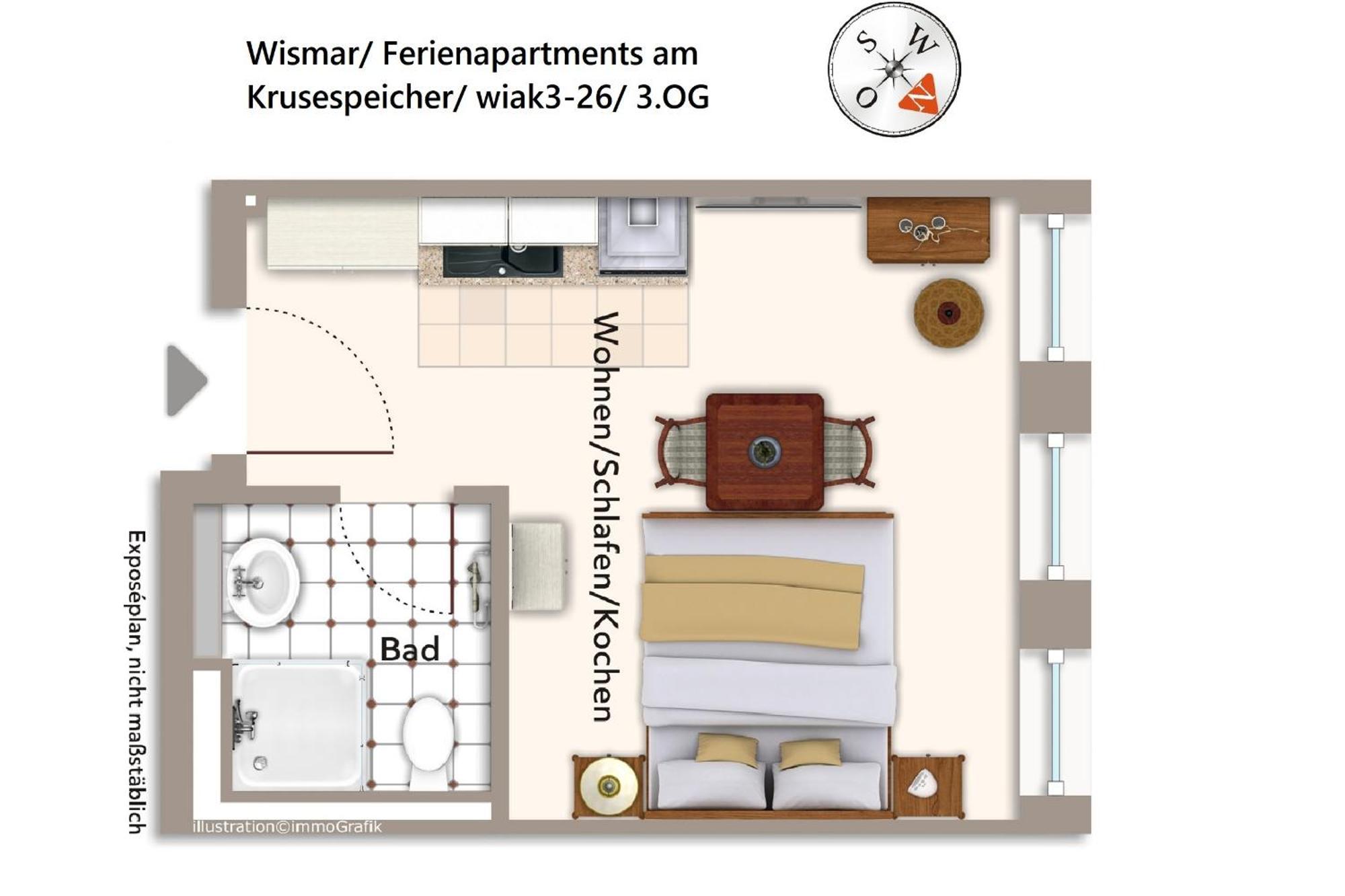 Ferienapartments Am Krusespeicher Ferienapartments Am Krusespeicher 3-26 Wißmar Eksteriør billede